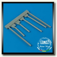 1/48 Vickers Wellington Fuel Outlet Pipe -Opened Flaps for Trumpeter kit