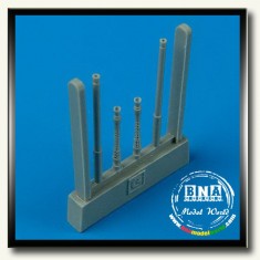 1/48 Messerschmitt Bf-109G-6 Gun Barrels for Hasegawa kit
