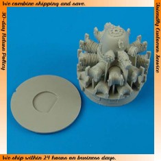 1/48 Grumman F6F-5 Hellcat Engine for Eduard kit