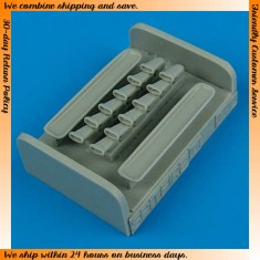 1/48 Supermarine Spitfire LF. IXe Exhaust for ICM kit