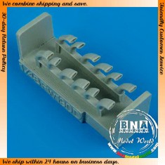 1/48 Fw 190D-9 Exhaust for Eduard kit