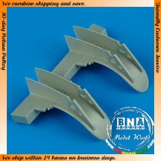 1/48 Mosquito Wheel Fenders for Tamiya kit