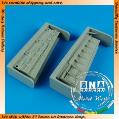 1/48 P-39 Airacobra Flaps for Hasegawa kit