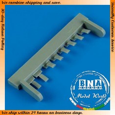 1/48 J2M3 Raiden Exhaust for Hasegawa kit