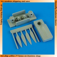 1/48 Focke-Wulf Fw 189 Propeller w/Tool for Great Wall Hobby kit