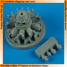 1/48 Grumman F8F Bearcat Engine for HobbyBoss kits 