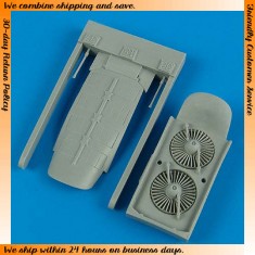 1/48 Yakovlev Yak-38 Forger Correct Vertical Engine & Cover for HobbyBoss kits 