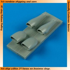 1/48 Grumman S-2E/S-2F/S-2G Tracker Air Intakes for Italeri / Kinetic Model kits