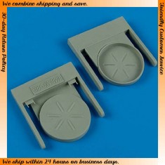 1/48 Mikoyan MiG-29A Fulcrum Exhaust Covers for Great Wall Hobby kits 