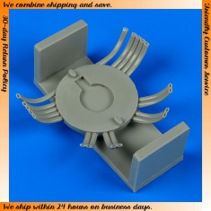 1/48 Kawanishi N1K1-Ja Shiden Exhaust for Hasegawa kits 