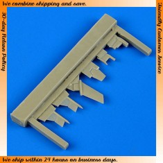 1/48 IAI Kfir C2/C7 Antennas for Kinetic Model kits 