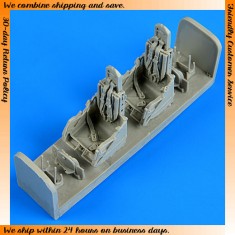 1/48 L-29 Delfin Early Ejection Seats with Safety Belts for AMK kit