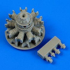 1/48 Vought F4U-5 Corsair Engine for Hobby Boss kit (resin)