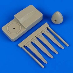 1/48 North-American P-51B/P-51C/P-51D Mustang Propeller with Tool for Tamiya kit