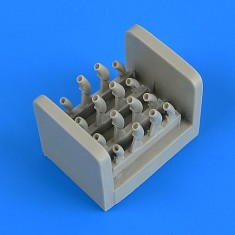 1/48 Petlyakov Pe-2 Exhaust for Zvezda kit