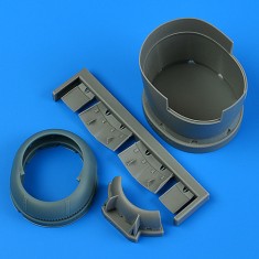 1/48 F6F-5 Hellcat Cowling and Cooling Flaps (opened) for Hasegawa kits