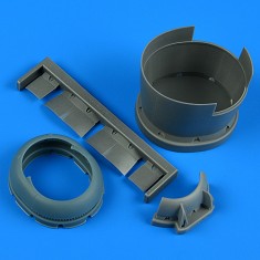 1/48 F6F-5 Hellcat Open Cowling and Cooling Flaps for HobbyBoss Kit