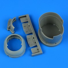1/48 Grumman F6F-3 Hellcat Late Cowling with Open Flaps for Hasegawa Kit