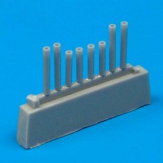 1/72 Douglas A-26K Invader Gun Barrels for Italeri kits 