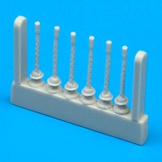1/72 Heinkel He 111H-4 Gun Barrels for Hasegawa kits 