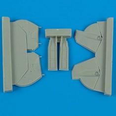 1/72 Republic P-47D Thunderbolt Undercarriage Covers for Hasegawa kits 