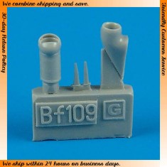 1/72 Messerschmitt Bf109G Tropical Dust Filter for Fine Molds kits 
