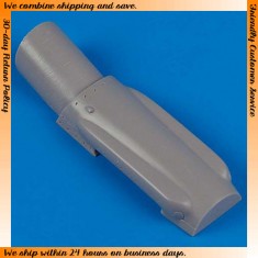 1/72 Supermarine Spitfire Mk.XIV Engine Cover for Fujimi kits 
