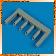 1/72 Martin B-26B/C/F/G Marauder Exhaust for Hasegawa kits