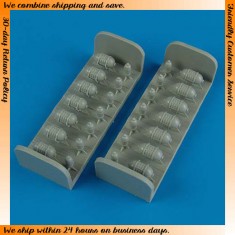 1/72 B-24 Liberator Oxygen Cylinders