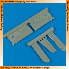 1/72 Grumman F6F Hellcat Separated Tail Planes for Eduard kits 