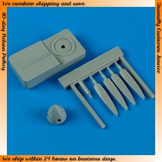 1/72 Supermarine Spitfire Mk.IX Propeller w/tool for Hasegawa kits