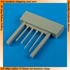 1/72 Mitsubishi A6M5 Zero Gun Barrels & Pitot Tube for Tamiya kits