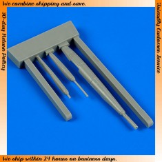 1/72 Mikoyan MiG-15 Gun Barrels for Eduard kit