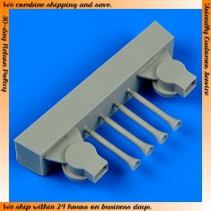 1/72 Bristol Blenheim Mk.I Tropical Air Intakes for Airfix kit