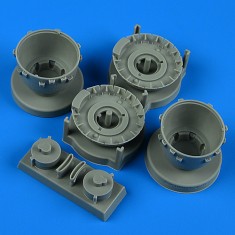 1/72 B-25H/J Mitchell Open Cowlings and Cooling Flaps for Hasegawa Kit