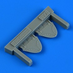 1/72 F4U-1 Bird Cage Corsair Headtrest Type C for Tamiya kit