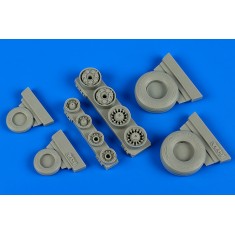 1/48 Grumman F-14A Tomcat Weighted Wheels for HobbyBoss kit