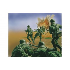 1/72 WWII German Infantry (48 figures)