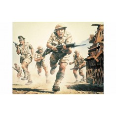 1/72 WWII British 8th Army (48 figures)