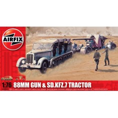1/76 88mm Gun and Sd.Kfz.7 Tractor