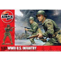 1/32 WWII US Infantry (14 figures)