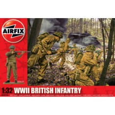 1/32 WWII British Infantry (14 figures)