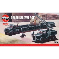 1/76 Crash Recovery Set: Bedford Ox Tractor unit with Queen Mary Trailer