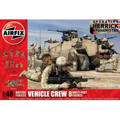 1/48 British Forces Vehicle Crew (8 figures)