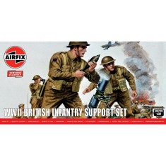 1/32 WWII British Infantry Support Set (75 parts)