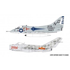 1/72 Mig 17F Fresco Douglas A-4B Skyhawk Dogfight Double