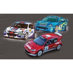 1/43 WRC Rally Car Collection (3 kits)