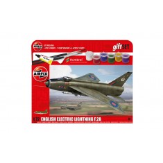 1/72 English Electric Lightning F.2A Gift Set (kit, paints, cement, brush)