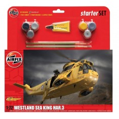 1/72 Westland Sea King HAR.3 Large Starter Set (kit, paints, brushes, cement)