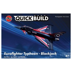 Non-Scale QUICKBUILD Eurofighter Typhoon - Blackjack